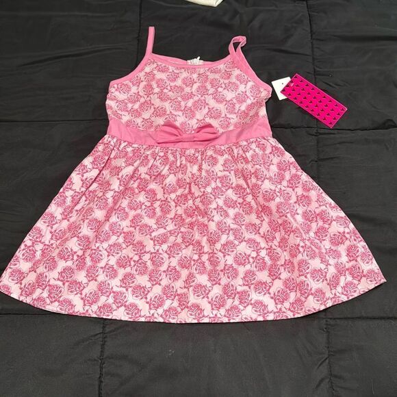 Aviva girls Pink Dress. Size 5 NWTs - Picture 1 of 3